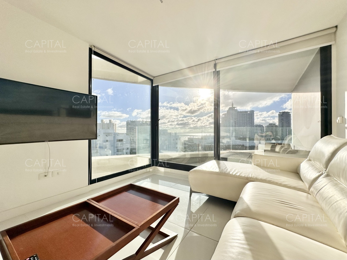 Apartamento ID.32038 - Art Tower en venta de tres dormitorios, Punta del Este.