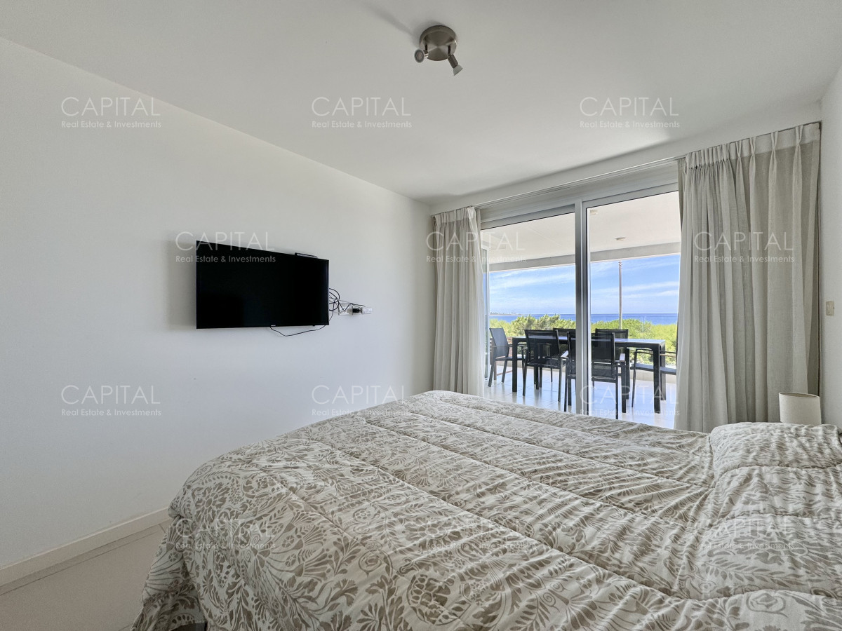 Apartamento ID.37436 - Apartamento de tres domritorios en venta en primera linea de Playa Mansa Punta del Este