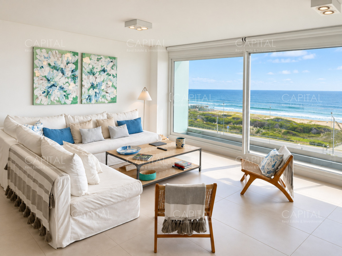Apartamento ID.40800 - Excelente unidad esquinera 3 dorm y dependencia en Le Parc Playa Brava