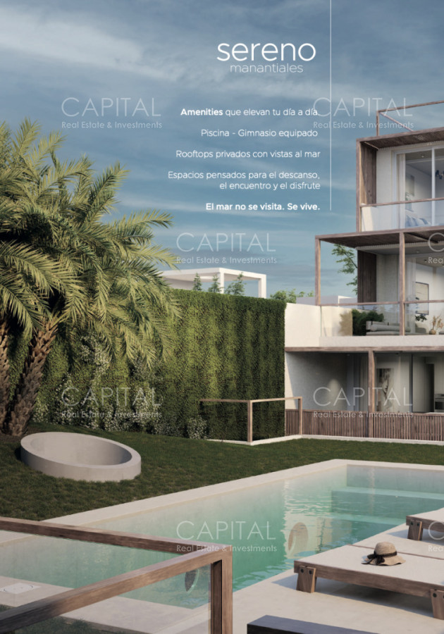 Apartamento ID.39627 - Depto en Pozo 3 dormitorios en Manantiales a 100 mts de Bikini Beach