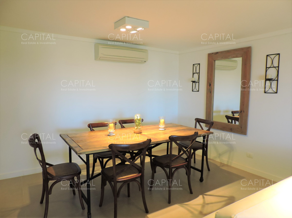 Apartamento ID.37063 - Selenza frente al mar en Manantiales con piscina y parrillero