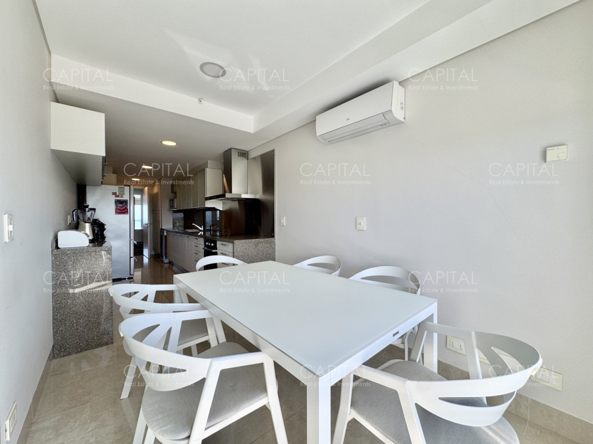 Apartamento ID.39295 - Le Parc esquinero piso alto en playa brava en venta