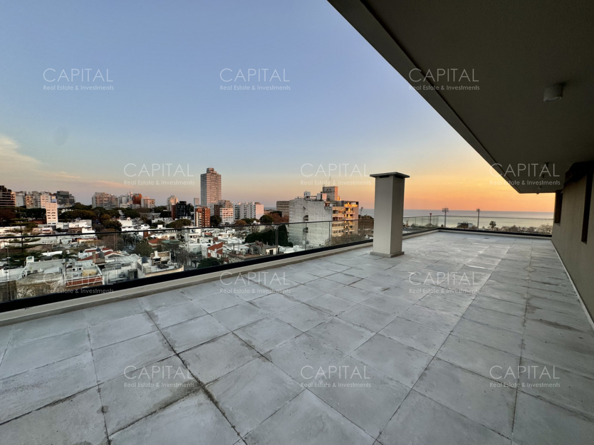Apartamento ID.40488 - Apartamento de un dormitorio con gran terraza y vista al mar en venta zona Parque Rodo