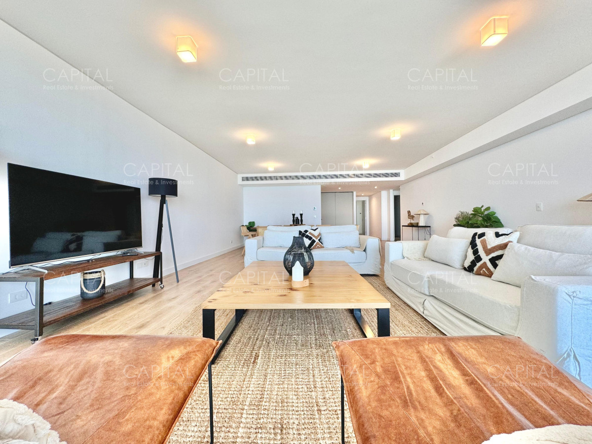 Apartamento ID.34282 - Trump Tower en Venta Apartamento primera linea de tres dormitorios en Playa Brava,Punta del Este  