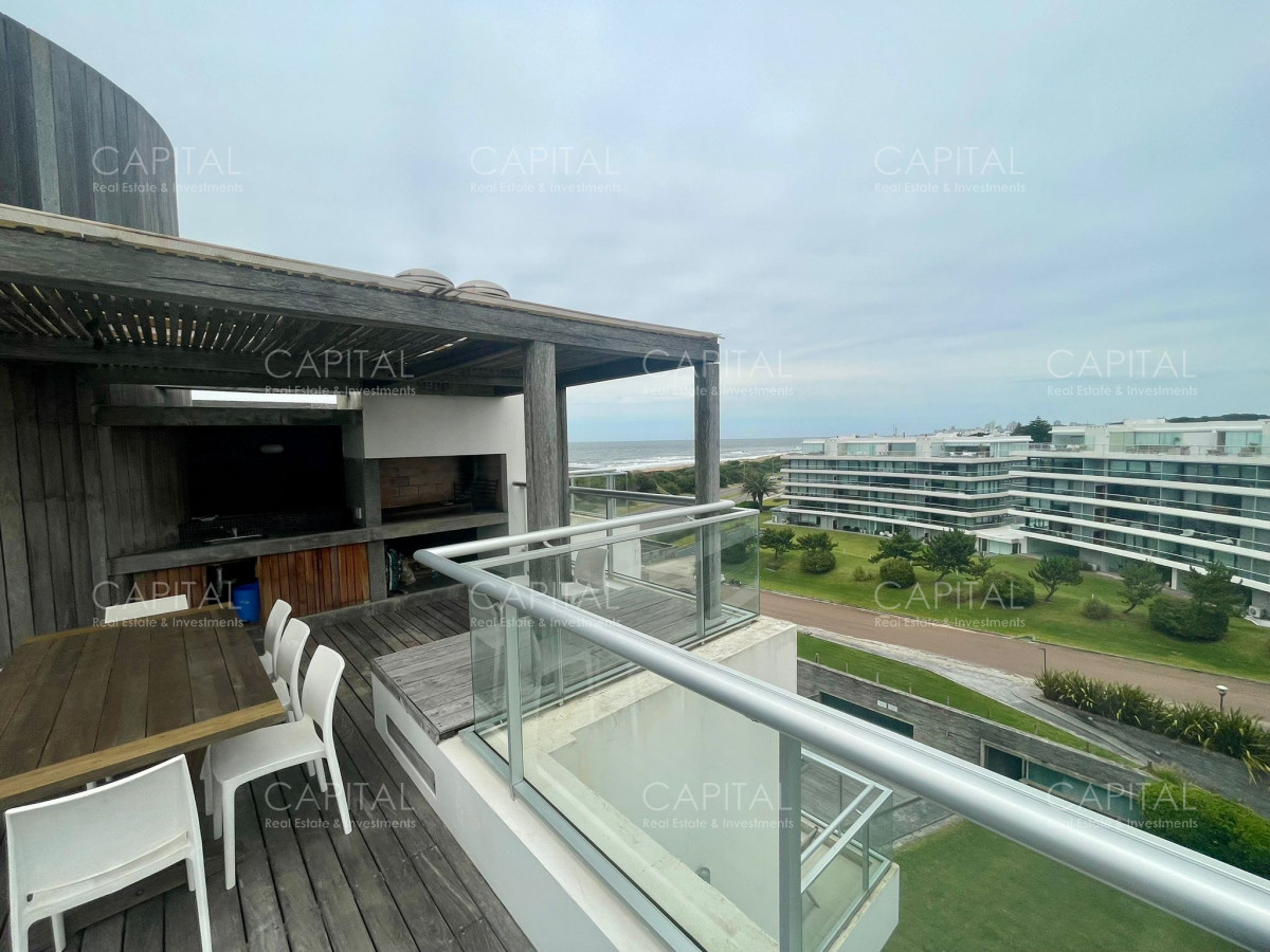 Apartamento ID.25016 - Penthouse frente a Playa Brava en Rincón del Indio 