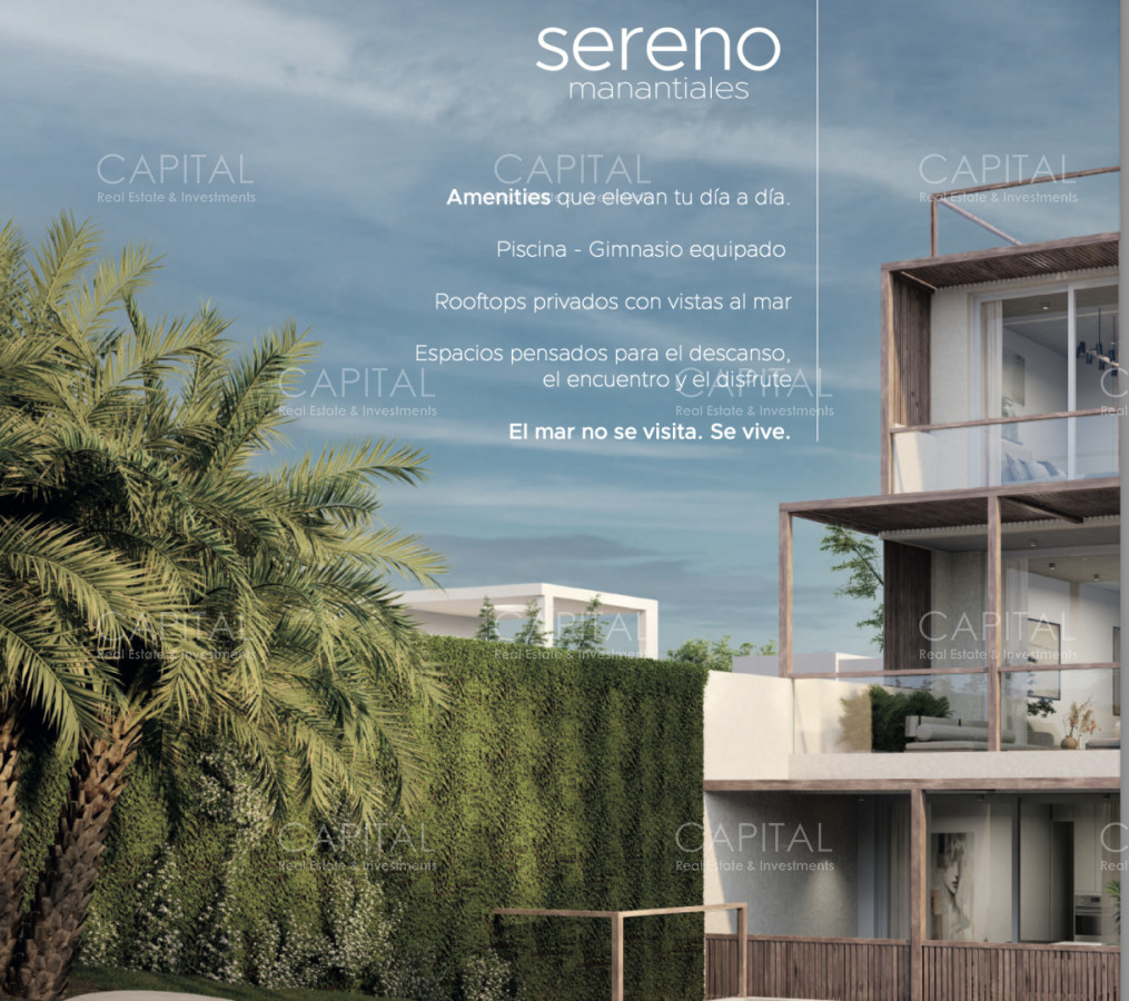 Apartamento ID.39627 - Depto en Pozo 3 dormitorios en Manantiales a 100 mts de Bikini Beach