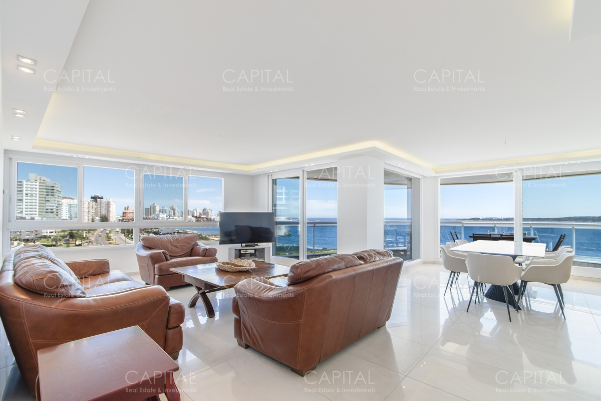 Apartamento ID.33655 - Milenium Tower Punta del Este Apartamento de tres dormitorios mas dependencia en Millenium Tower en Venta