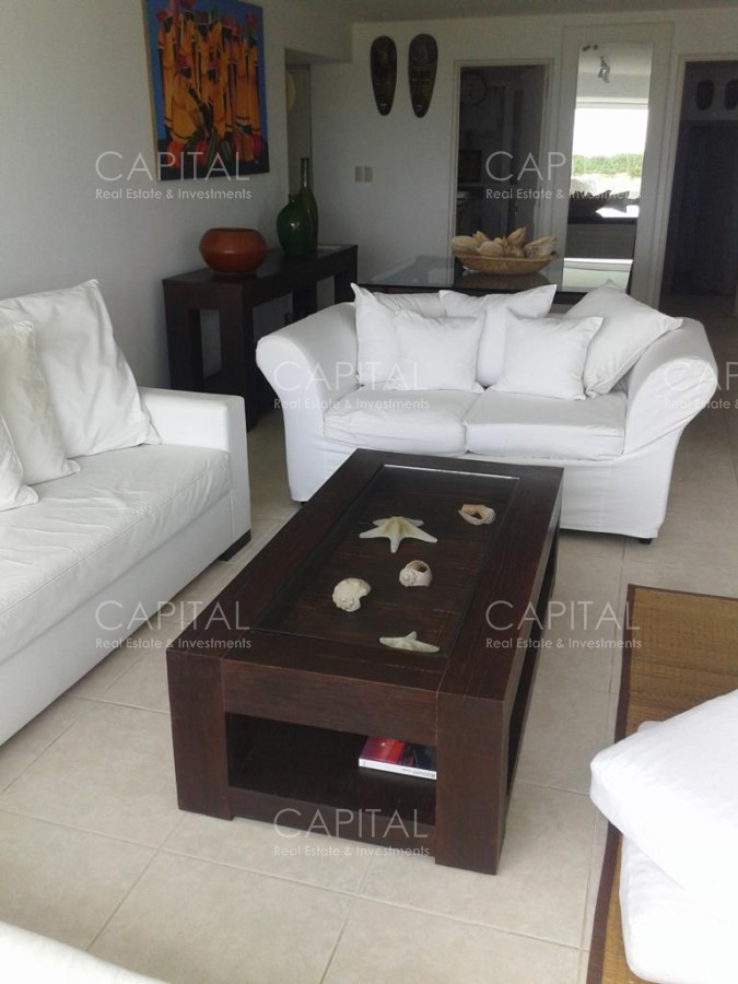 Apartamento ID.36910 - Terrazas de Manantiales 3 dormitorios en alquiler primera linea