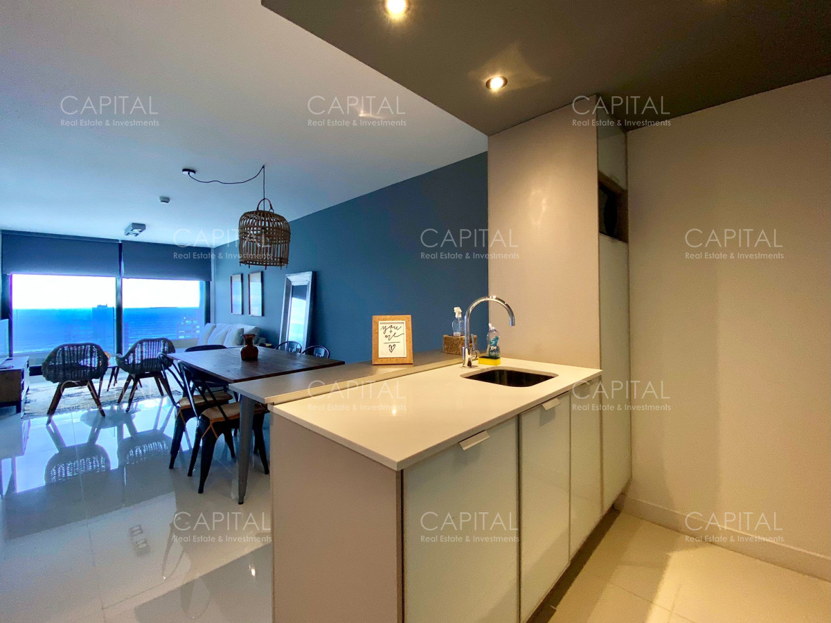 Apartamento ID.32665 - Alquiler anual de un dormitorio amoblado, Punta del Este 