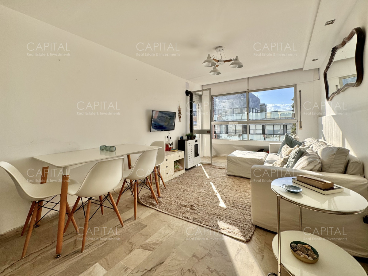 Apartamento de un dormitorio en Playa Mansa, Punta del Este., foto 2