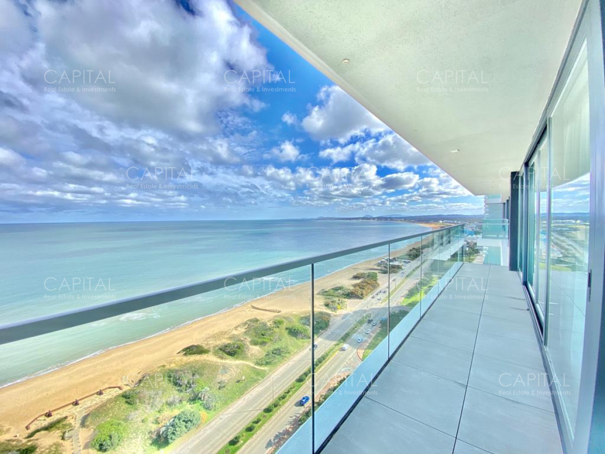 Apartamento ID.34588 - Venetian Punta Del Este Apartamento frente al mar de tres dormitorios mas dependencia en Venta