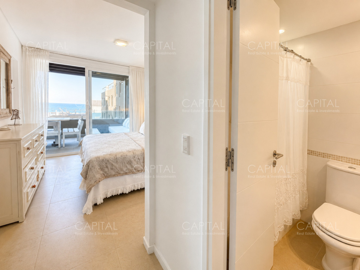 Apartamento ID.37131 - Palcos de Manantiales 3 dormitorios con parrillero y vista al mar