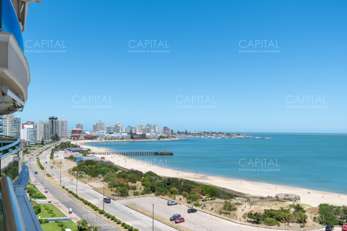 Apartamento ID.30233 - Coral Tower Esquinero frente al Mar Punta del Este Apartamento en Venta
