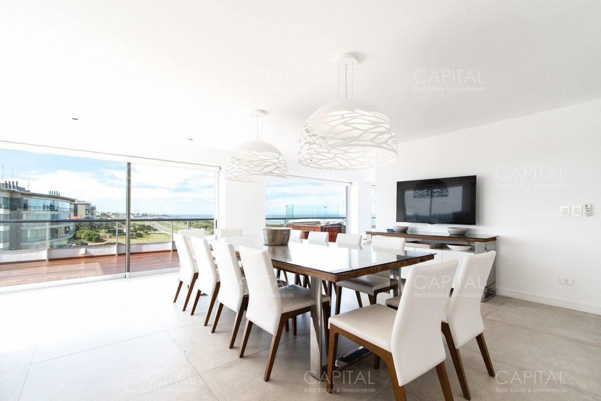 Apartamento ID.24988 - Alquiler Apartamento Frente al Mar Tres Dormitorios y Servicio