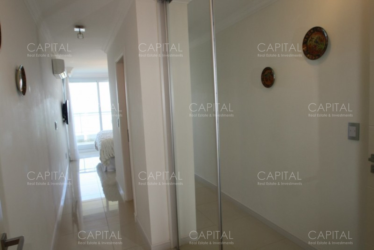 Apartamento ID.37114 - Depto primera linea de Playa Mansa con parrillero