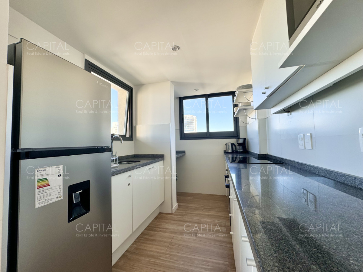 Apartamento ID.40078 - Apartamento de dos dormitorios en venta, Playa Brava, Punta del Este.