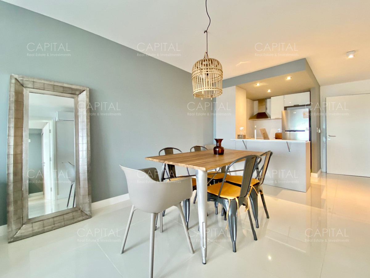 Apartamento ID.32665 - Alquiler anual de un dormitorio amoblado, Punta del Este 