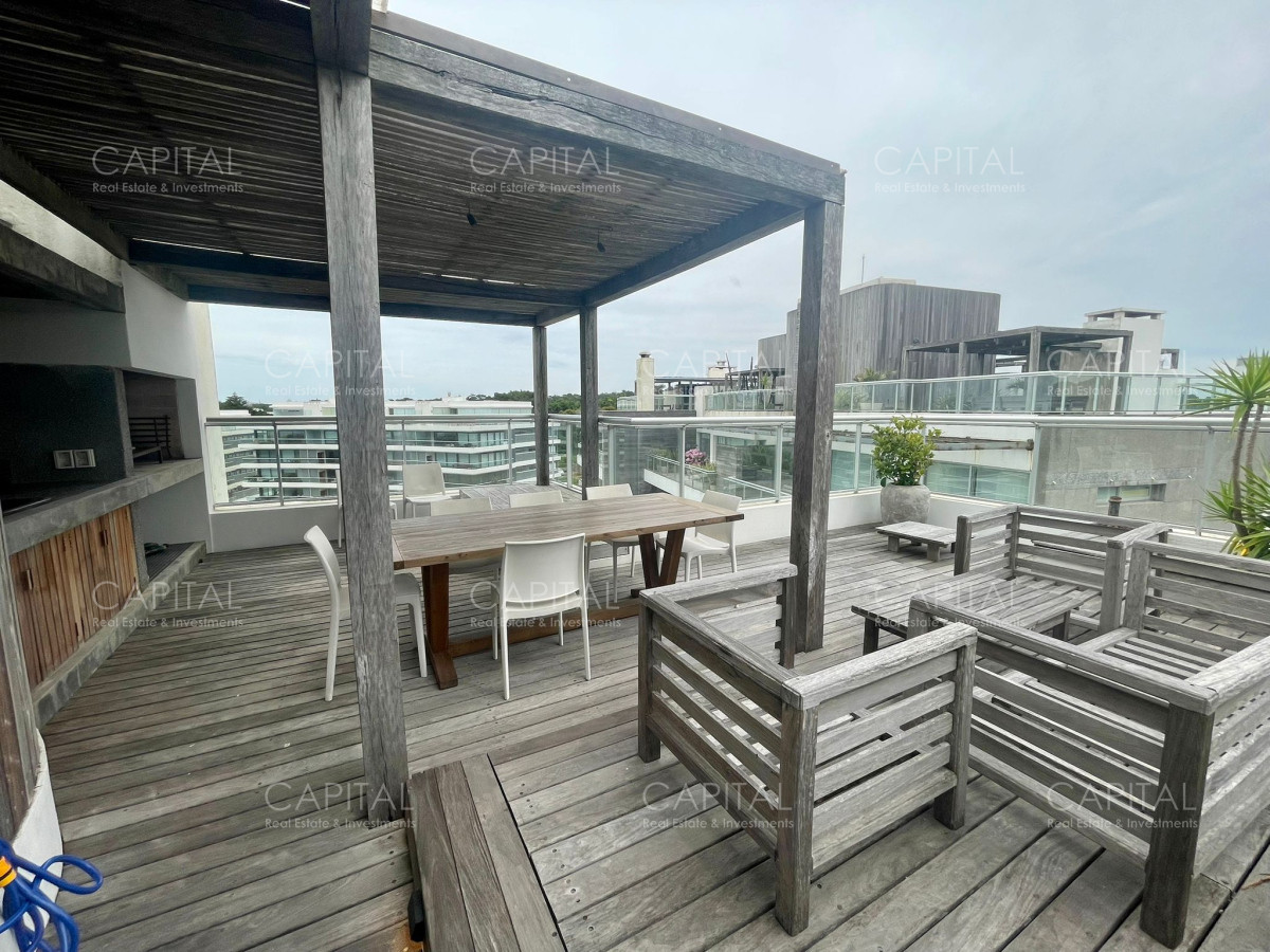 Apartamento ID.25016 - Penthouse frente a Playa Brava en Rincón del Indio 