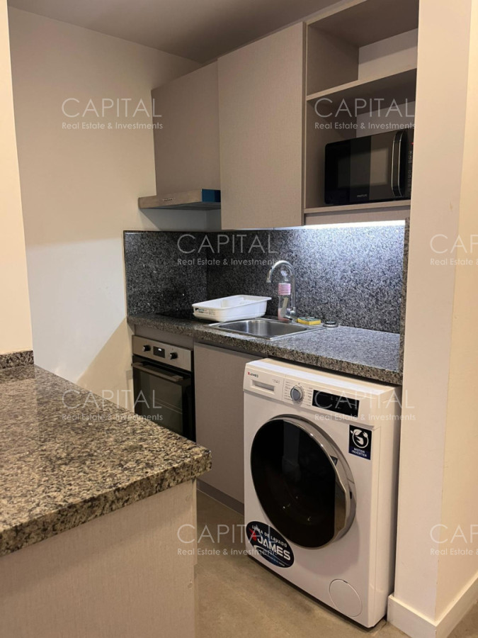 Apartamento ID.34398 - Apartamento en Alquiler a Estrenar de Un Dormitorio y Medio  Zona Aidy Grill