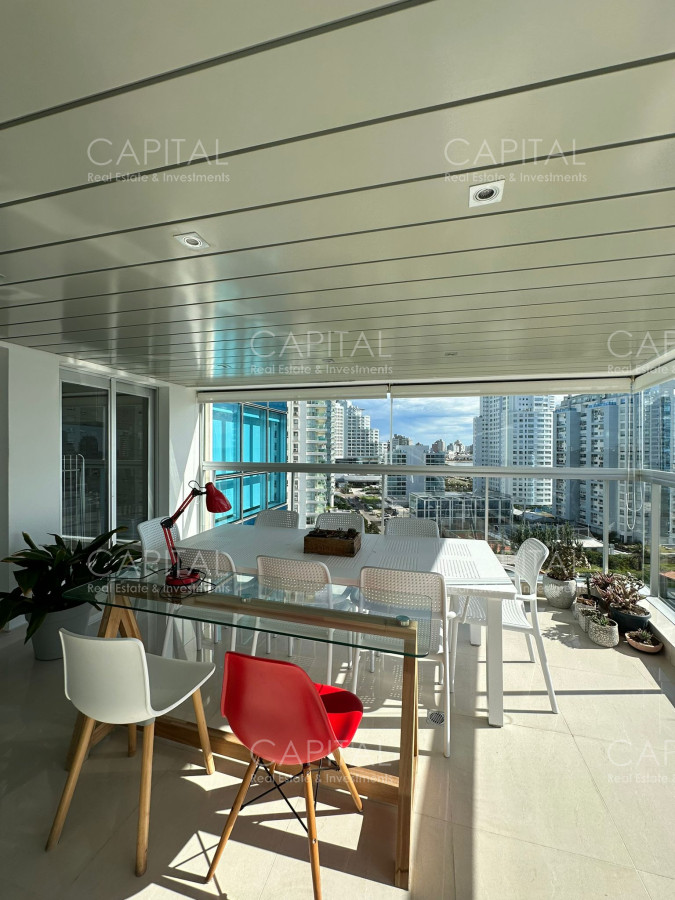Apartamento ID.36886 - Apartamento en Venta de Tres Dormitorios en Playa Mansa Punta del  Este 