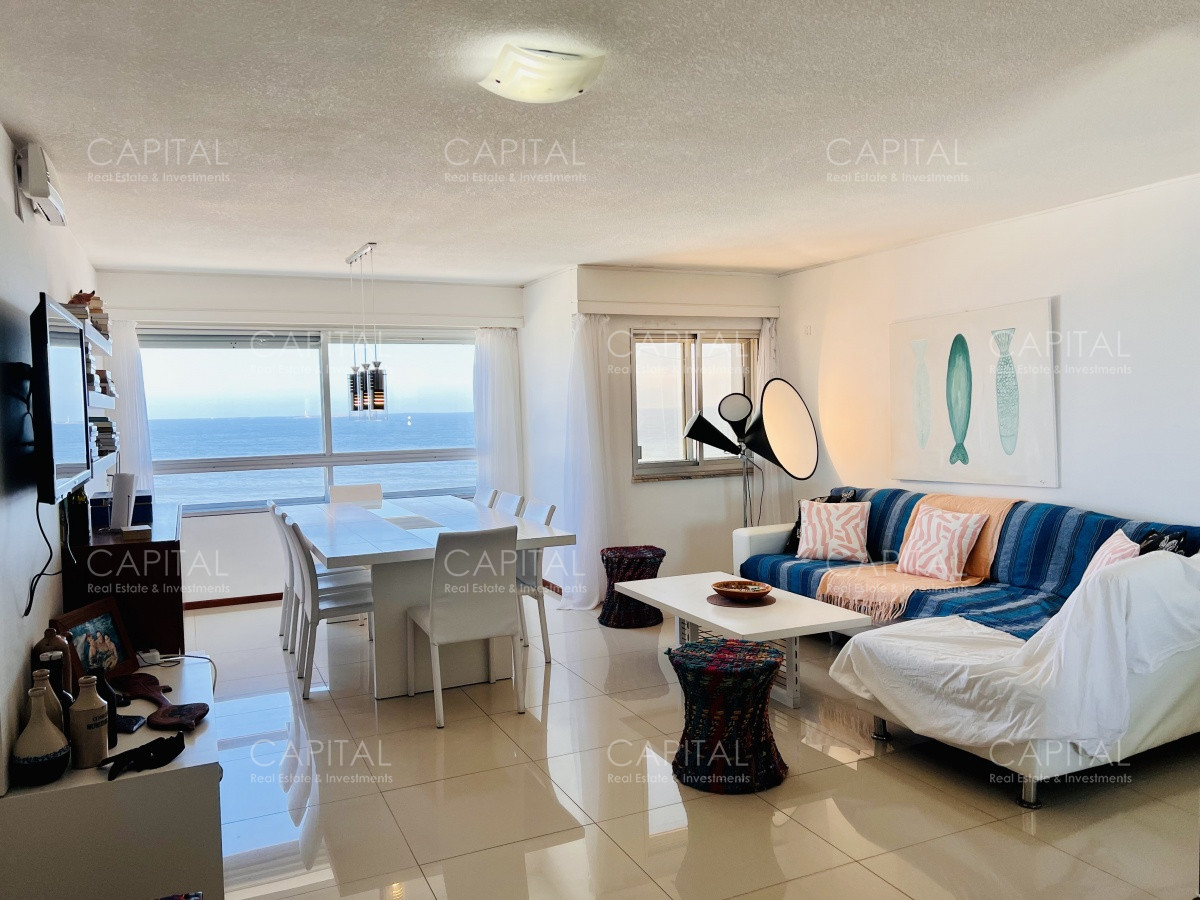 Apartamento ID.25978 - Muy lindo apartamento de tres dormitorios con vista a la Brava en venta