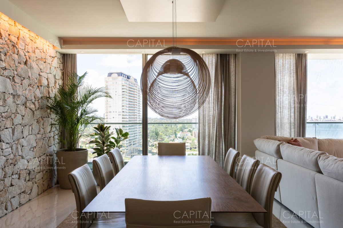 Apartamento ID.39387 - Fendi Chateau Departamento Primera Fila en Playa Mansa de Punta del este en Alquiler