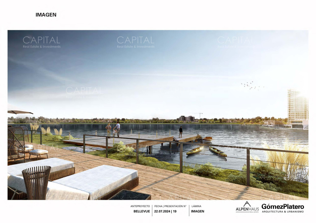 Apartamento ID.37380 - BELLEVUE - Exclusivo Apartamento de 1 Dormitorio - con vista al lago