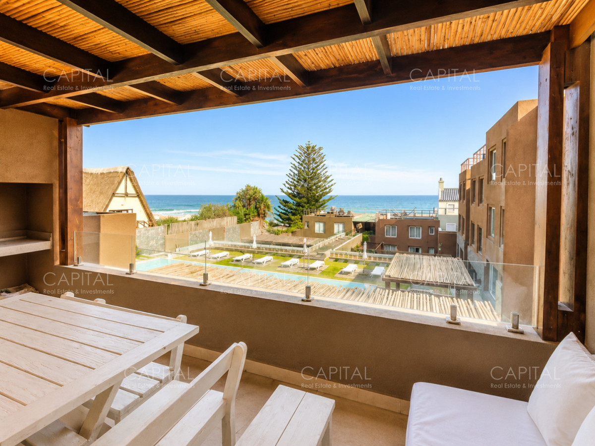 Apartamento ID.37131 - Palcos de Manantiales 3 dormitorios con parrillero y vista al mar