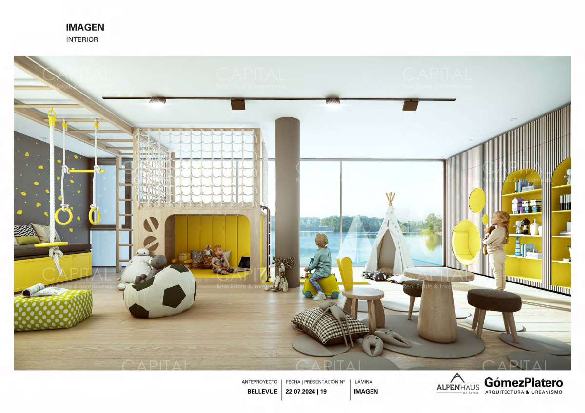 Apartamento ID.37386 - BELLEVUE - Exclusivo Apartamento de 3 dormitorios y vista al lago
