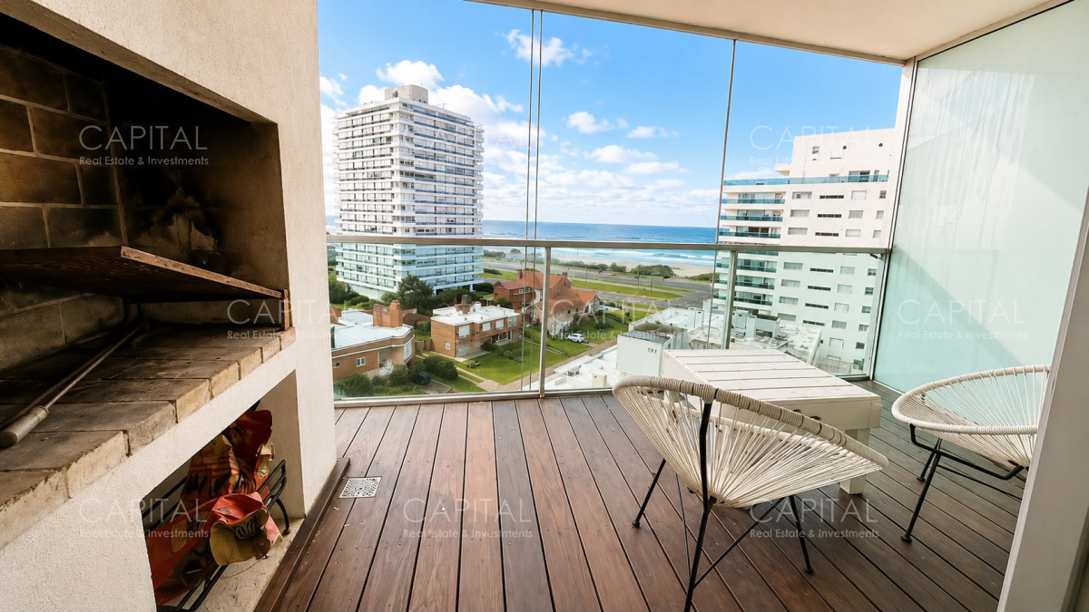 Apartamento ID.40472 - Excelente departamento 3 dormitorios con parrillero en Playa Brava