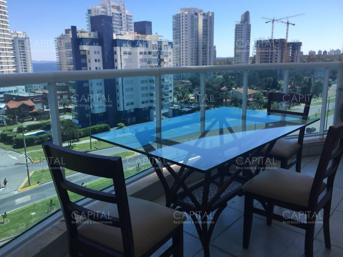 Apartamento ID.31748 - Apartamento Casino Tower en Venta de Dos dormitorios en Playa Mansa, Punta del este