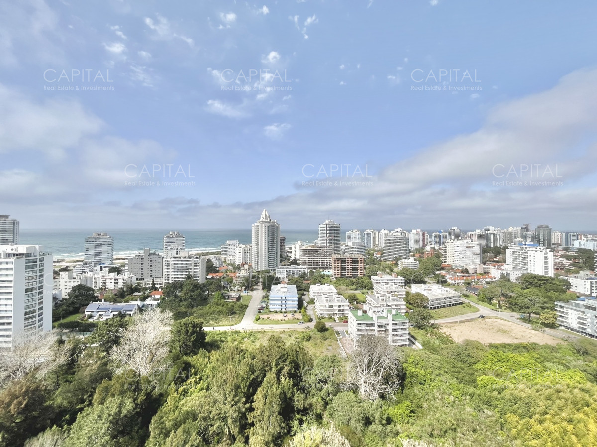 Apartamento ID.34303 - Apartamento de dos dormitorios en alquiler anual en playa brava, punta del este.