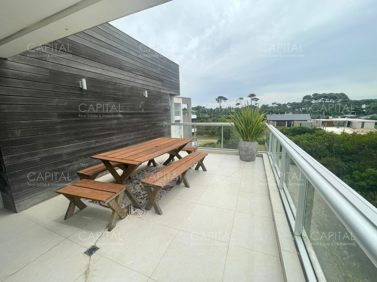 Apartamento ID.25016 - Penthouse frente a Playa Brava en Rincón del Indio 