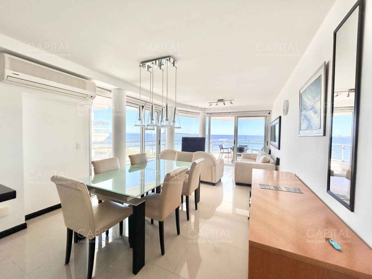 Apartamento ID.35449 - Apartamento en primera fila en venta con 2 parrilleros propios. 
