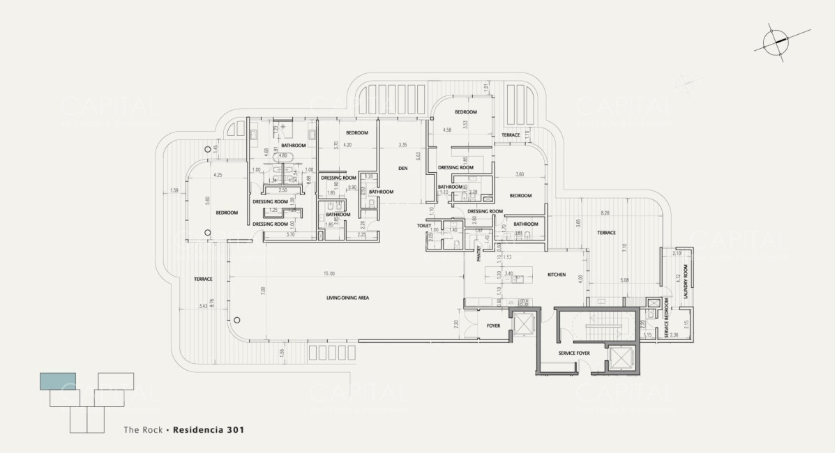 Apartamento ID.36876 - THE ROCK RESIDENCES APARTAMENTO EN VENTA PLAYA BRAVA, PUNTA DEL ESTE