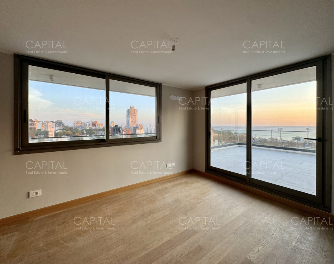 Apartamento ID.40607 - Apartamento de un dormitorio con parrillero propio y vista al mar en Parque Rodo