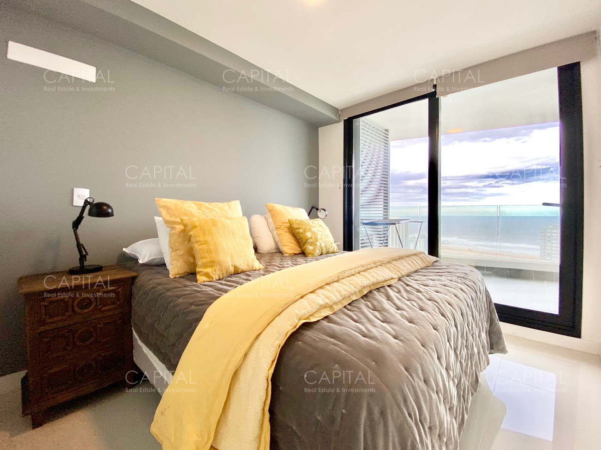 Apartamento ID.32665 - Alquiler anual de un dormitorio amoblado, Punta del Este 