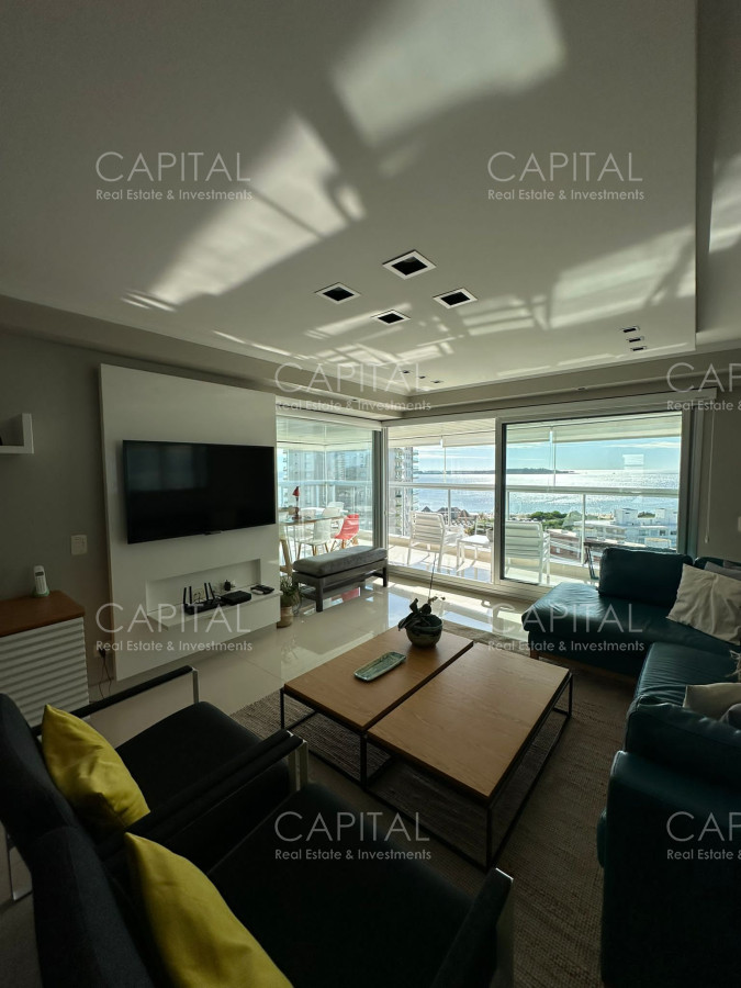 Apartamento ID.36886 - Apartamento en Venta de Tres Dormitorios en Playa Mansa Punta del  Este 