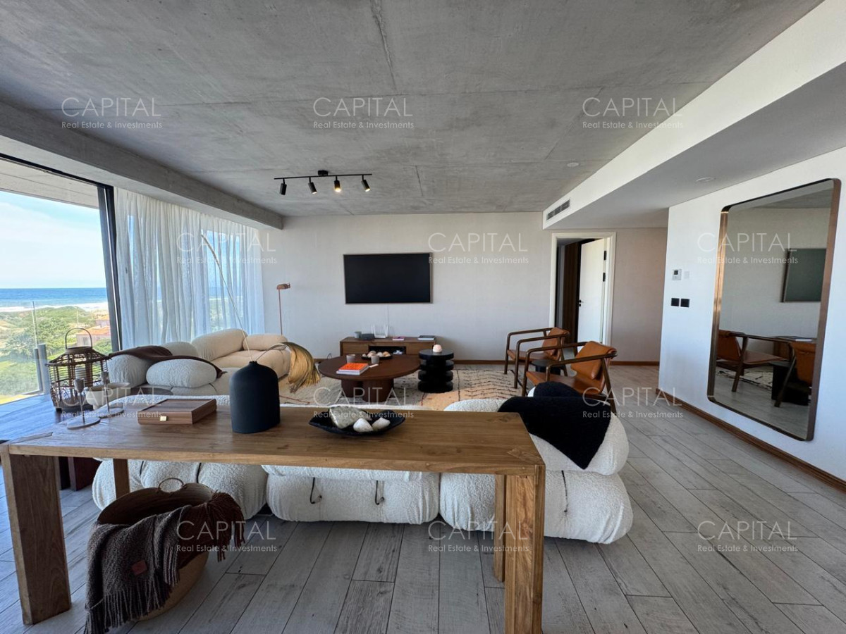 Apartamento ID.38757 - Surfside departamento de 3 dormitorios con vista al mar en Rincón del Indio