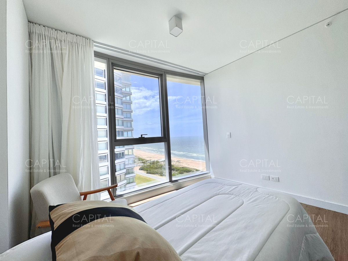 Apartamento ID.34282 - Trump Tower en Venta Apartamento primera linea de tres dormitorios en Playa Brava,Punta del Este  