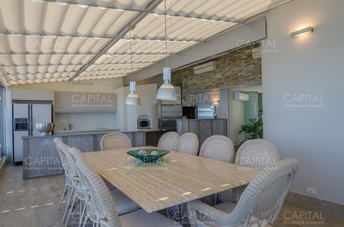 Apartamento ID.27523 - PentHouse en Venta Mansa Punta del Este Vista Playa Mansa.