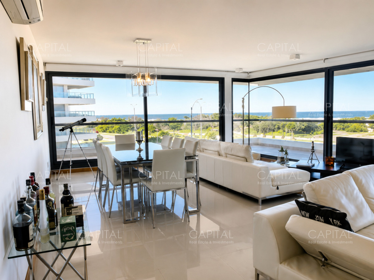 Apartamento ID.40730 - Departamento 3 dormitorios y dependencia frente a Playa Brava en Rincón del indio