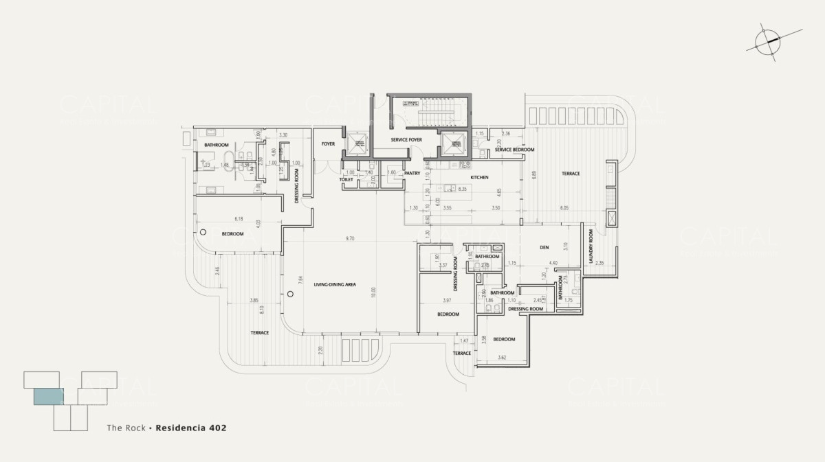 Apartamento ID.36888 - THE ROCK RESIDENCES APARTAMENTO EN VENTA PLAYA BRAVA, PUNTA DEL ESTE