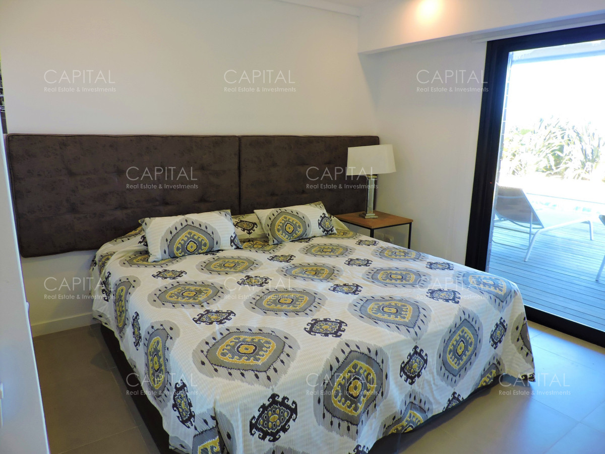Apartamento ID.37063 - Selenza frente al mar en Manantiales con piscina y parrillero