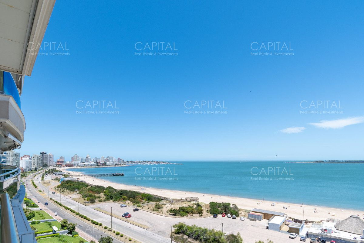 Apartamento ID.30233 - Coral Tower Esquinero frente al Mar Punta del Este Apartamento en Venta