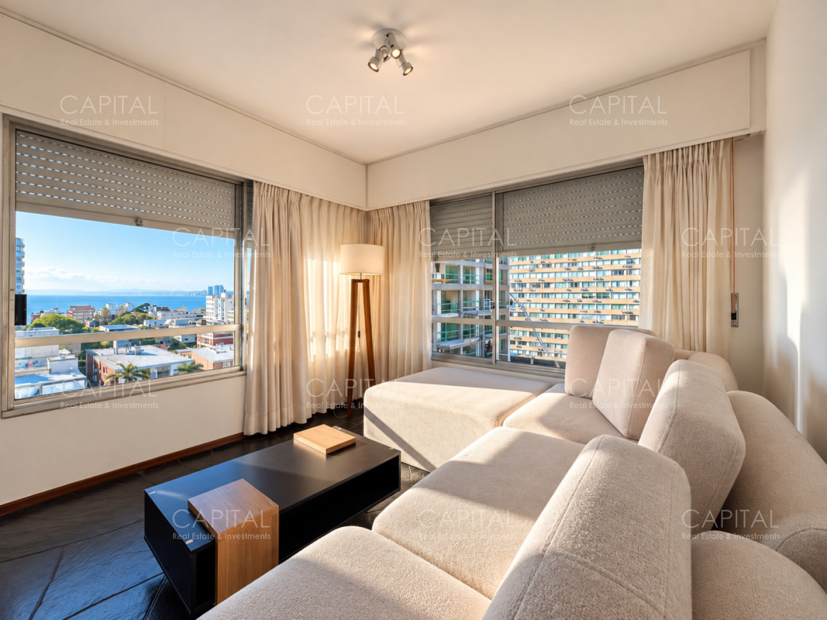 Apartamento ID.38198 - Apartamento de dos dormitorios en alquiler en punta del este a metros de gorreo