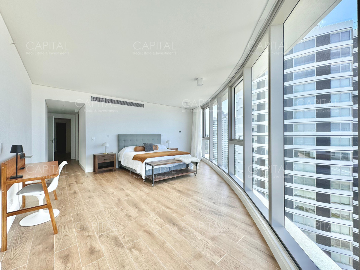 Apartamento ID.34282 - Trump Tower en Venta Apartamento primera linea de tres dormitorios en Playa Brava,Punta del Este  