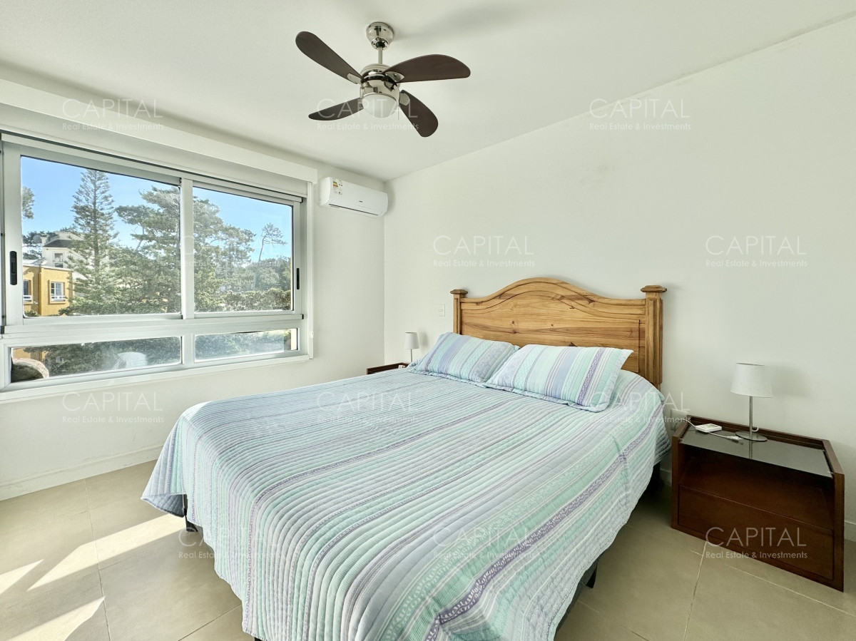 Apartamento ID.36334 - Apartamento de dos dormitorios con parrillero propio en venta, Punta del Este.