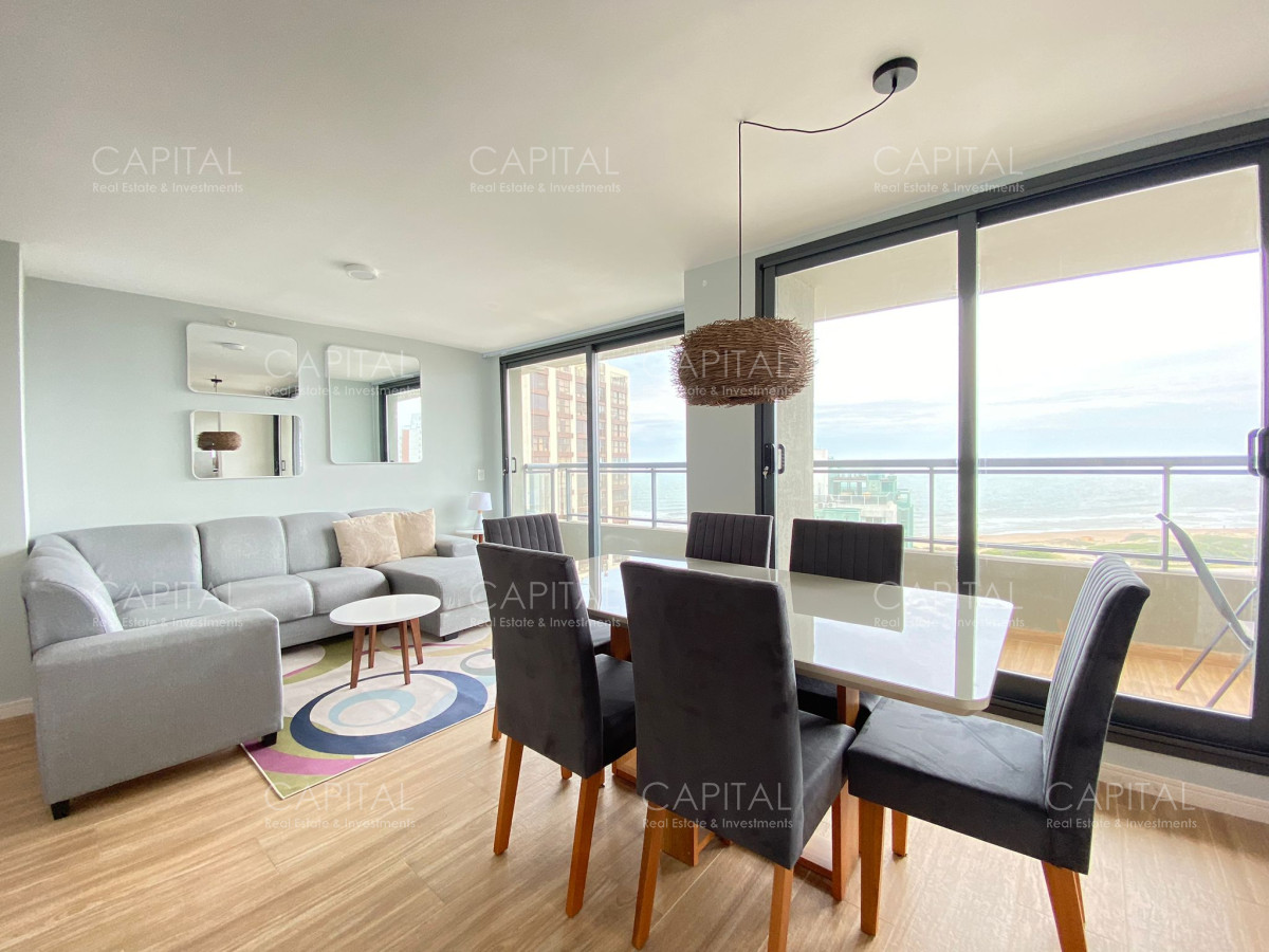 Apartamento ID.32123 - Departamento 2 dormitorios 2 baños con vista al mar