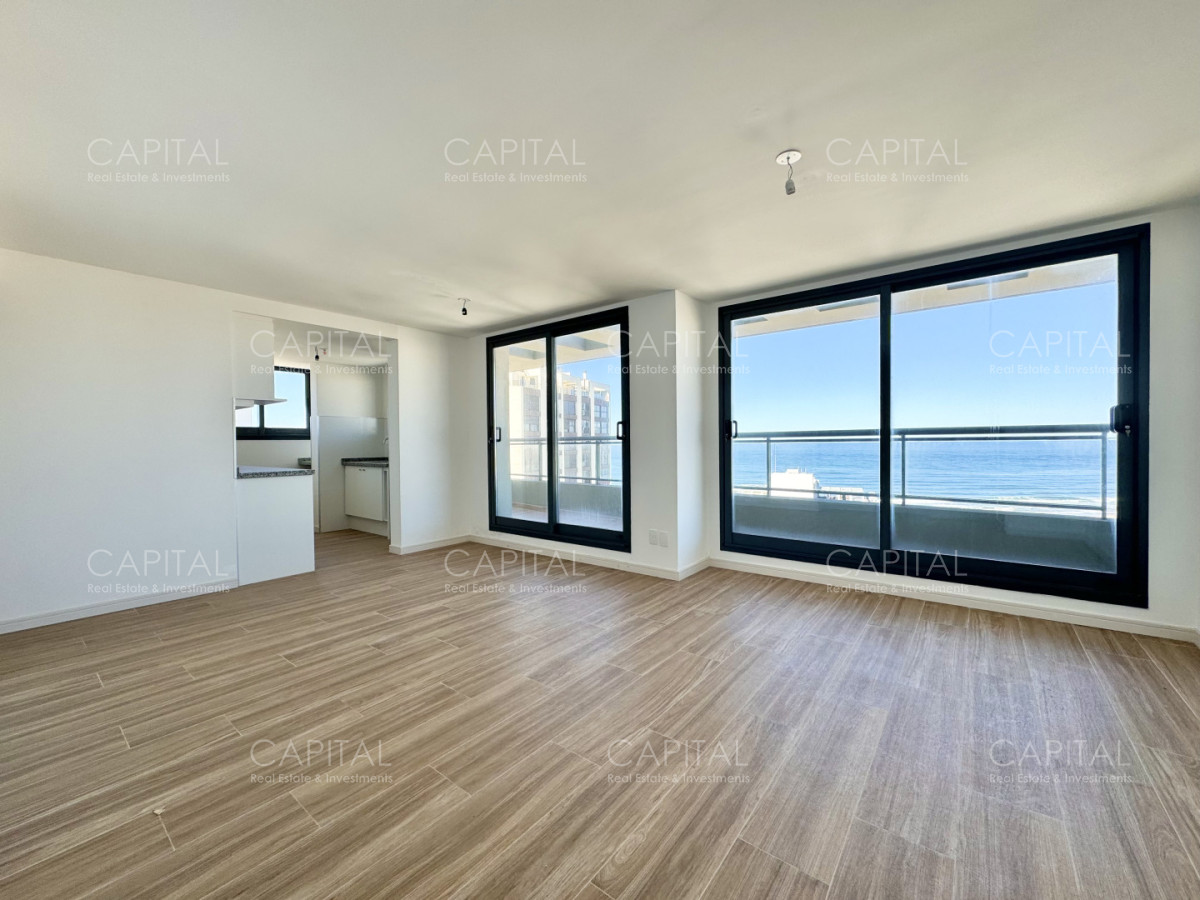 Apartamento ID.40072 - Unidad en venta de dos dormitorio con vista al mar, Playa Brava, Punta del Este